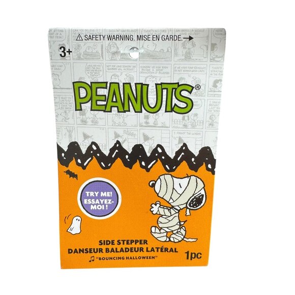 Snoopy Peanuts Animated Gemmy Halloween Vampire Plush Spooky Music Side Stepper - Picture 5 of 9